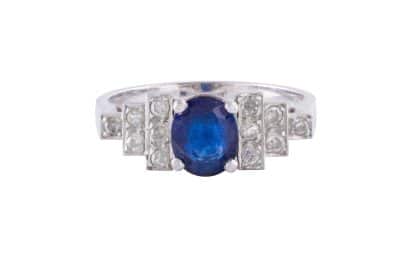 Critères de choix du saphir bleu sur une bague